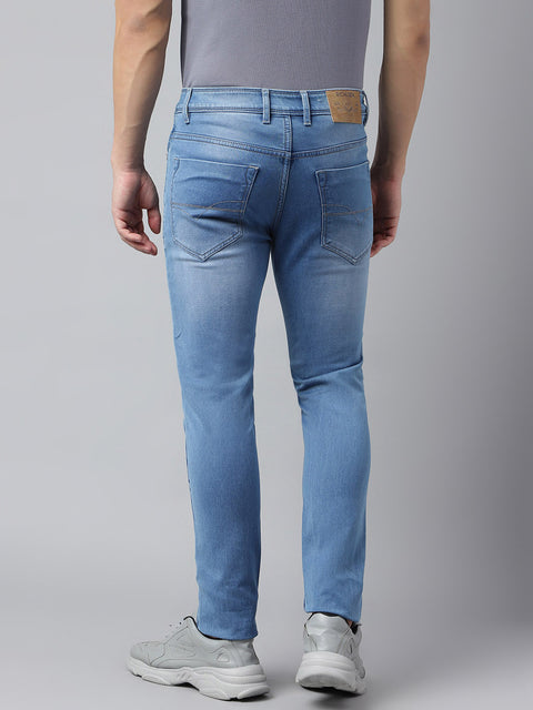 Buy Nuon Light Blue Nuo-Flex Rodeo Carrot Fit Jeans from Westside